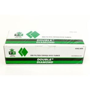 Double Diamond tubes 200 ct - Green King