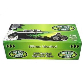 Hot Rod tubes 200 ct. Menthol 100mm