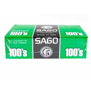 Sago Tubes 200 ct Green 100mm
