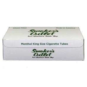 Smoker's Outlet Tubes - Menthol King