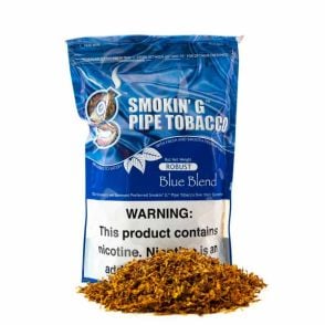 Smokin' G Pipe Tobacco 8 oz Robust Blue Blend