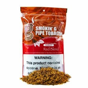 Smokin' G Pipe Tobacco 8 oz Robust Red Blend