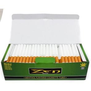 Zen tubes 200 ct. Menthol King