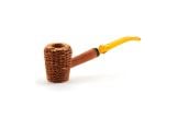 Let Freedom Ring Corn Cob Pipe - Rob Roy - Bent