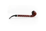 Shire Pipes Bent Brandy Rosewood Long Stem Pipe 