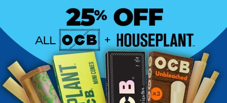OCB & Houseplant on Sale All Month