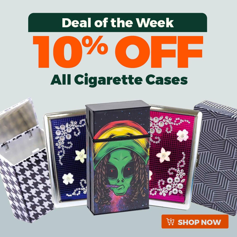 10% Off All Cigarette Cases